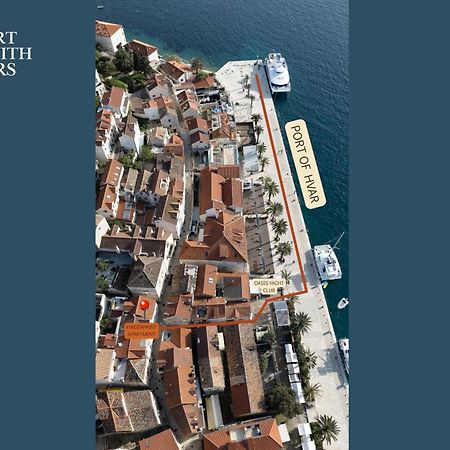 Fingerprint Central Apartment 5 Min From Center & Beach Hvar Town Exterior foto